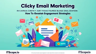 Clicky Email Marketing illustration depicting engaging strategies