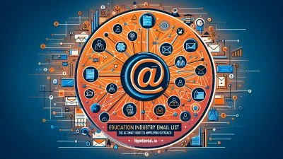 Education Industry Email List illustration showing key concepts discussed in the blog