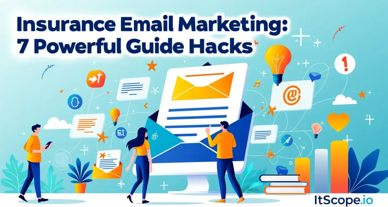 Insurance Email Marketing guide illustrating key strategies for successful campaigns