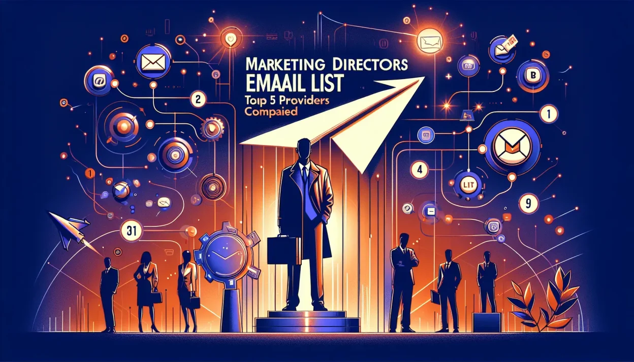 Marketing Directors Email List comparison illustration