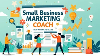 Small Business Marketing Coach guide cover illustrating key strategies discussed