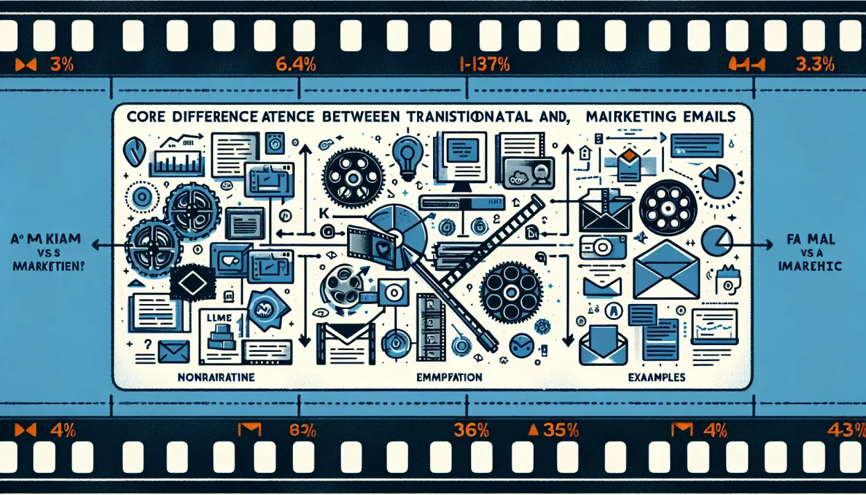 Transactional Email vs Marketing Email comparison guide