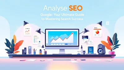 Analyse SEO Google illustration showing key SEO analysis concepts