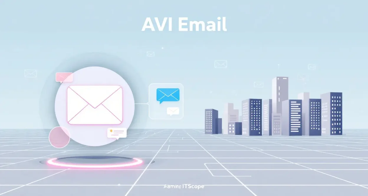 AVI Email guide illustration showing seamless setup process