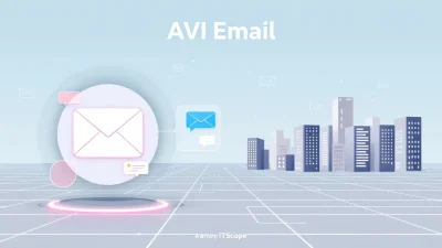 AVI Email guide illustration showing seamless setup process