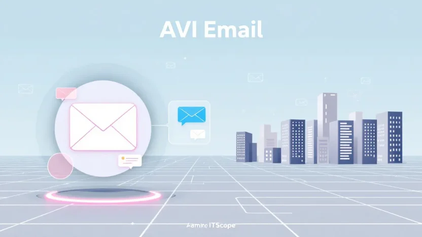 AVI Email guide illustration showing seamless setup process