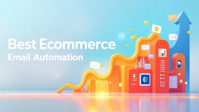 Best Ecommerce Email Automation guide illustration with digital marketing elements