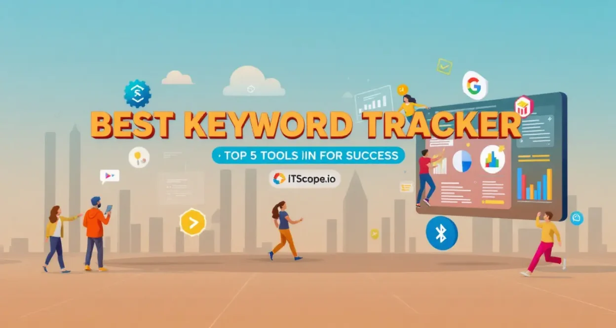 Best Keyword Tracker comparison showing top tools and their features