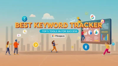 Best Keyword Tracker comparison showing top tools and their features