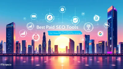 Best Paid SEO Tools illustration showing key strategies discussed in the blog