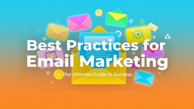 Best Practices for Email Marketing illustration showing essential tips and strategies