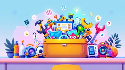 Best WordPress Addons toolbox illustration showcasing essential tools for site optimization