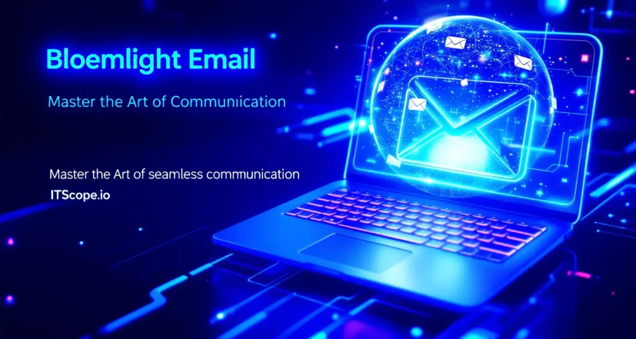 Bloemlight Email illustration showing seamless communication concepts