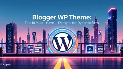 Blogger WP Theme designs displaying various stylish WordPress templates