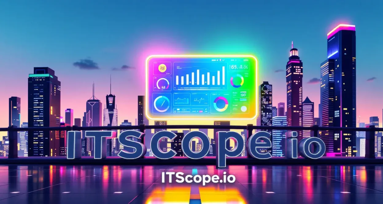 Blogs Page illustration showcasing guide concepts for ITScope.io