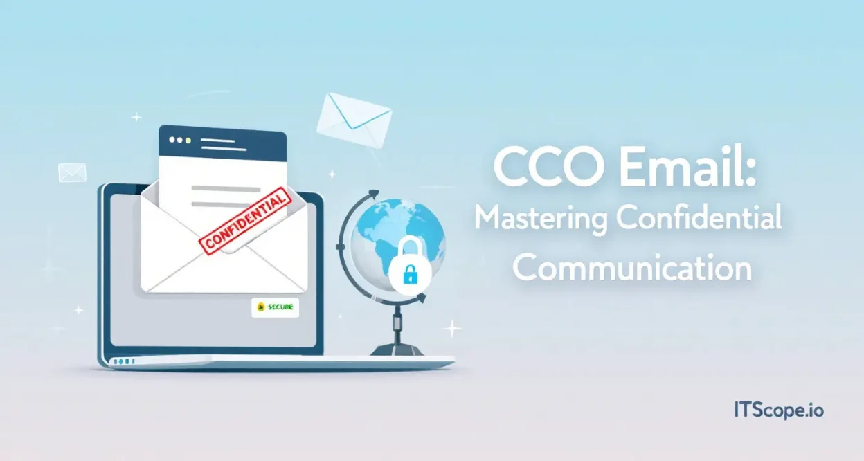 CCO Email illustration highlighting privacy strategies discussed in the guide