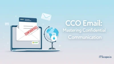 CCO Email illustration highlighting privacy strategies discussed in the guide