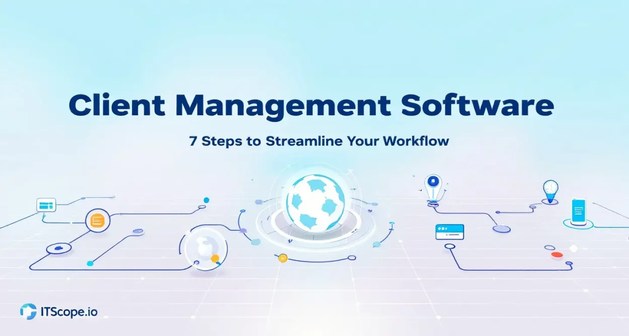 Client management software free download interface showcasing efficiency and innovation