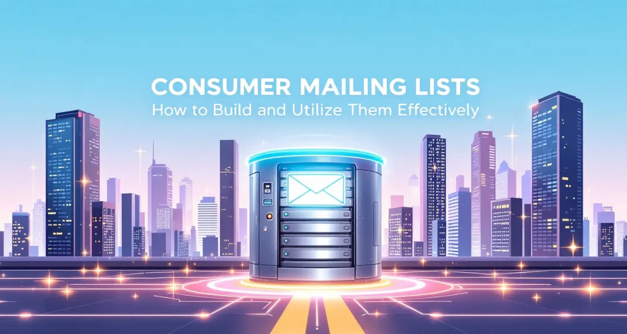 Consumer Mailing Lists illustration demonstrating key strategies discussed in the guide