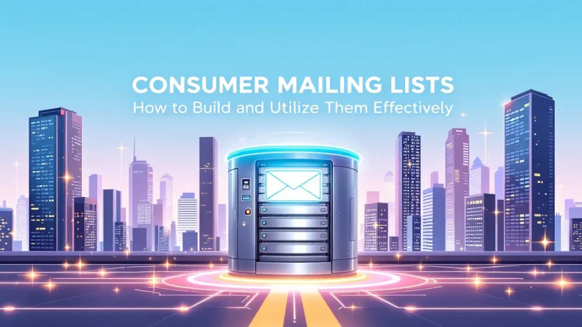 Consumer Mailing Lists illustration demonstrating key strategies discussed in the guide