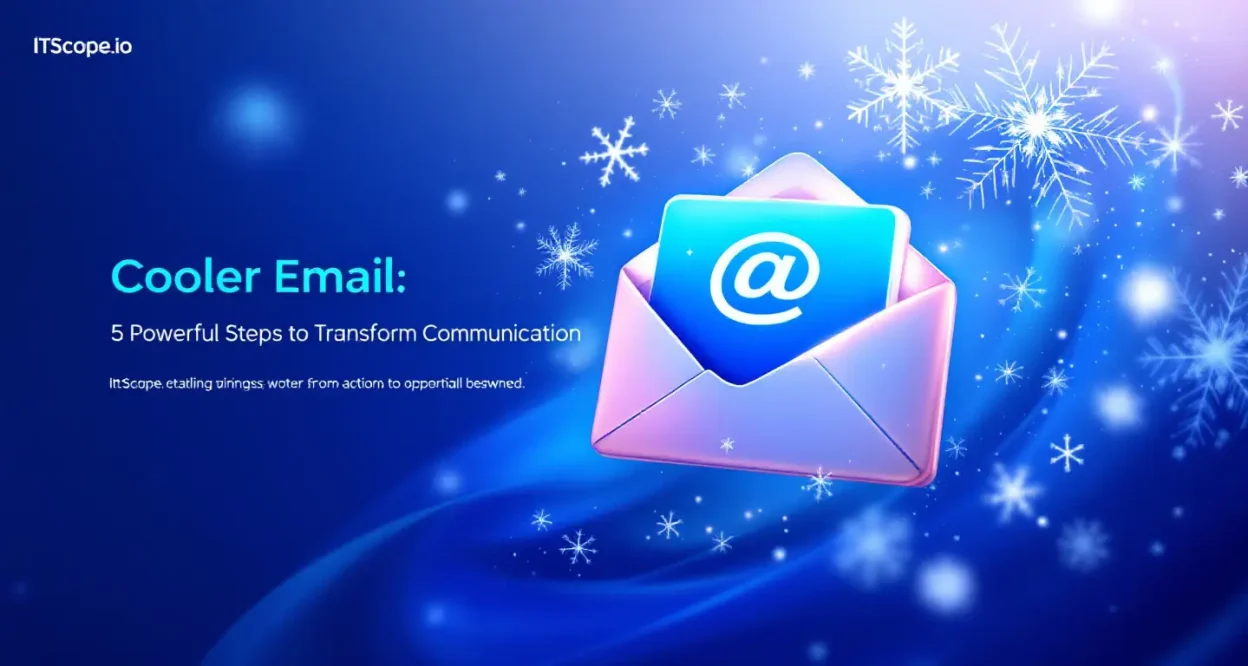 Cooler Email illustration showing key transformational steps