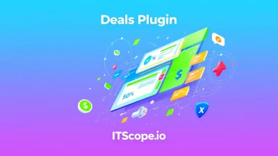 Deals Plugin illustration showing how to save on purchases using a plugin