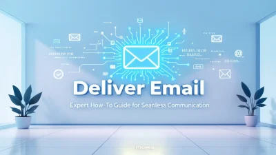 Deliver Email illustration showing expert communication techniques discussed in the blog