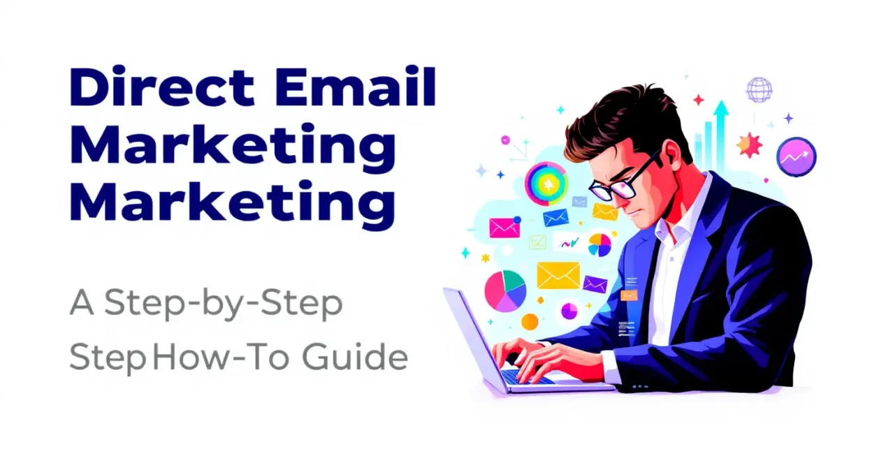 Direct Email Marketing strategy illustration showing key concepts discussed in the blog