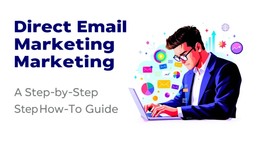 Direct Email Marketing strategy illustration showing key concepts discussed in the blog