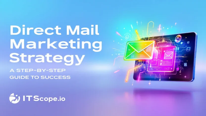 Direct Mail Marketing Strategy depiction illustrating effective campaign components