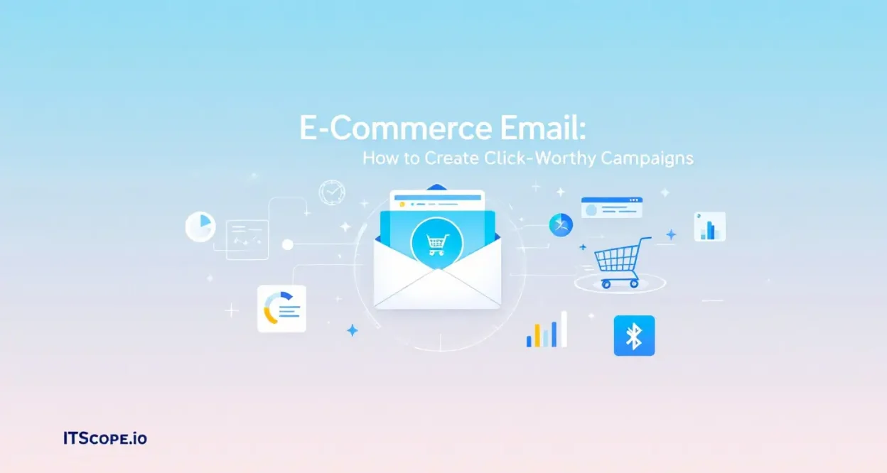 E Commerce Email illustration showing how to craft click-worthy campaigns