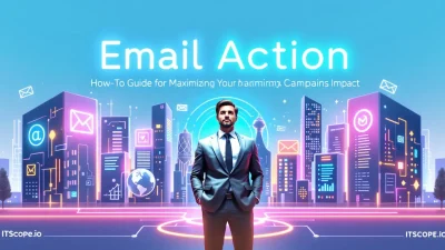 Email Action illustration showing how-to guide concepts discussed in the blog