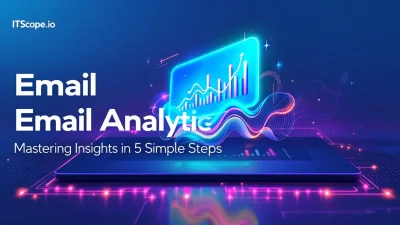 Email analytics illustration showing key concepts discussed in the blog