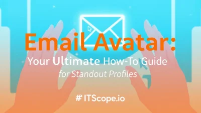 Email Avatar customization illustration depicting key how-to concepts