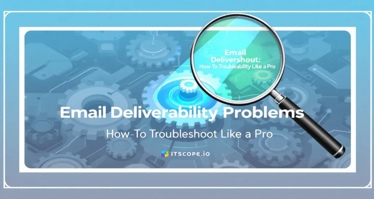 Email Deliverability Problems troubleshooting illustration