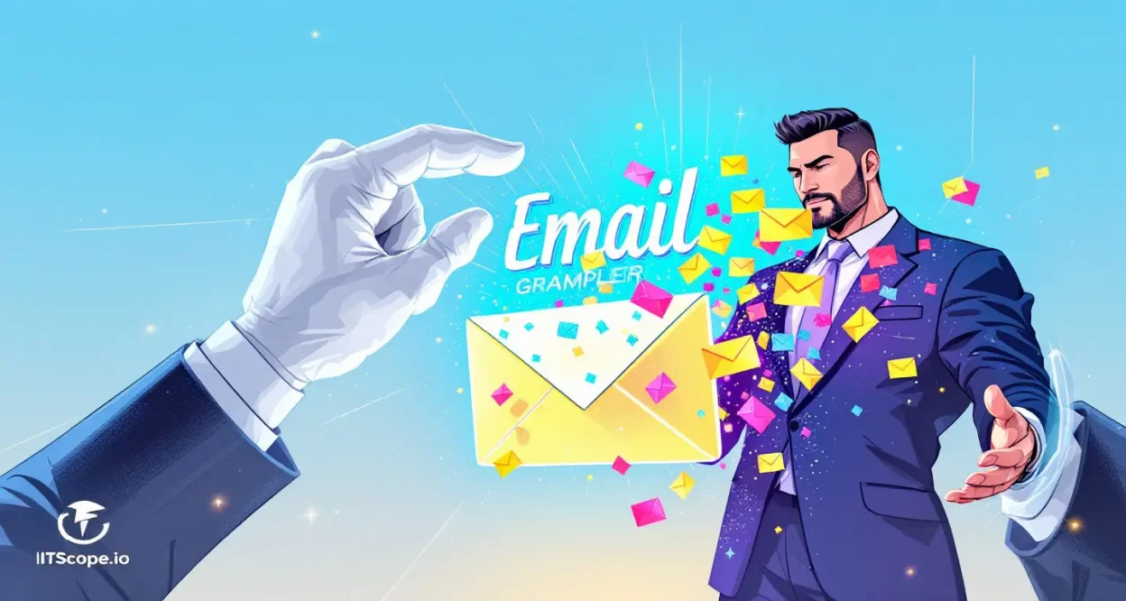 Email Grappler illustration depicting mastering inbox management techniques