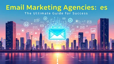 An illustration of email marketing agencies showcasing strategies discussed in the guide