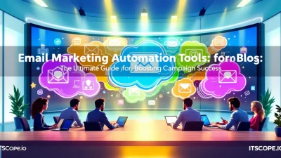 Email marketing automation tools illustration showing strategies and tools discussed in the blog