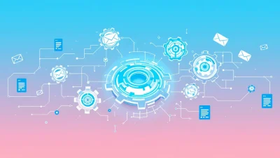 Email Marketing Automation Workflow illustration showing a seamless automation process in digital marketing