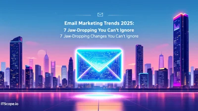 Email Marketing Trends 2025 illustration showcasing innovative digital strategies