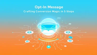 Email Opt In Message illustration showing key concepts discussed in the blog