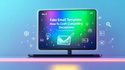 Fake Email Template illustration showing crafting techniques and concepts discussed in the blog