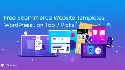 Free Ecommerce Website Templates WordPress showcasing diverse designs