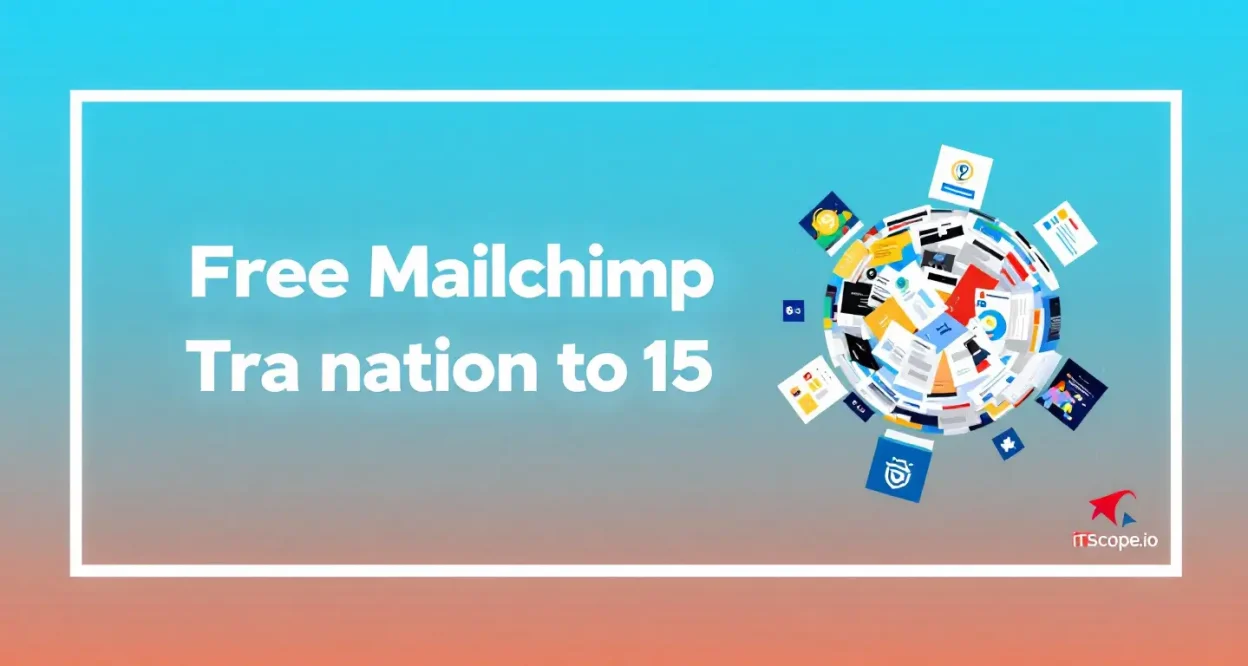 A vibrant collage illustrating free Mailchimp templates and their creative design elements, perfect for enhancing email campaigns.