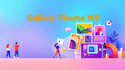 Gallery Theme WP guide illustration depicting stunning WordPress gallery designs