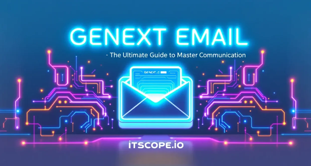 Genext Email illustration depicting advanced email strategies and tools