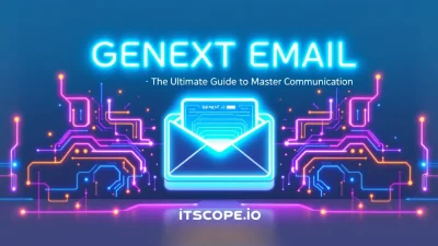 Genext Email illustration depicting advanced email strategies and tools