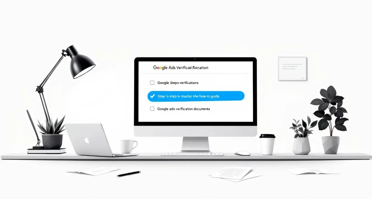 Google Ads Verification Documents process illustrated with key steps