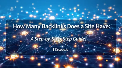 Illustration of backlinks analysis showing key concepts for site performance