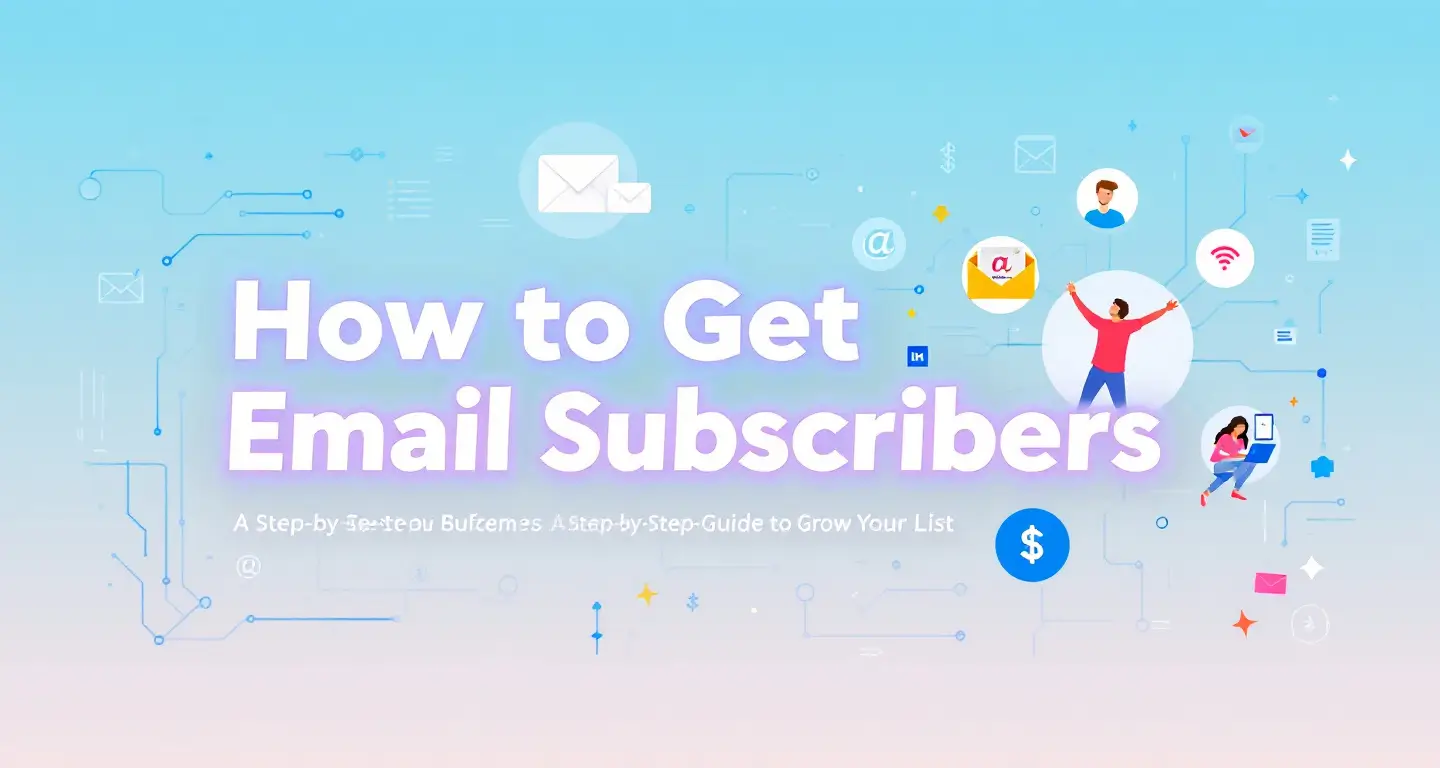 How to Get Email Subscribers: A Step-by-Step Guide to Grow Your List